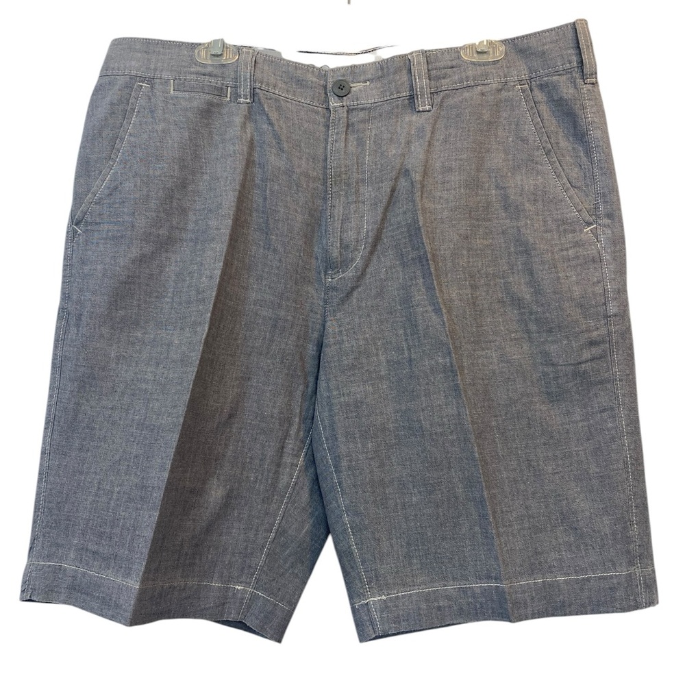 Sonoma Life + Style Men's size 38 Gray Cotton Flat-Front Shorts
